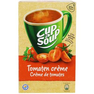 Cup-a-soup unox tomaten creme 175ml | Doos a 21 zak