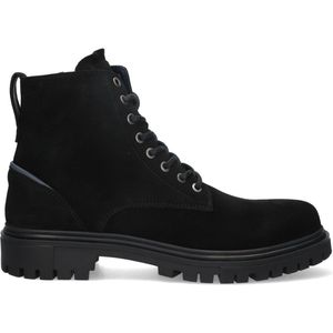 McGREGOR Heren Boots - Zwart - Veterboots - Suède - Veters