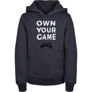 Mister Tee - Own Your Game Kinder hoodie/trui - Kids 122/128 - Donkerblauw