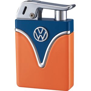 Volkswagen Metaal Aansteker Oranje - Officieel Gelicentieerd - In Geschenkdoos - Navulbaar