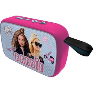 Barbie BluetoothÃ‚Â® draagbare luidspreker met stofafwerking
