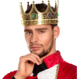 Boland - Kroon Koning - 58 - Volwassenen - Mannen - Koningsdag- Prinsen en Prinsessen- Middeleeuwen