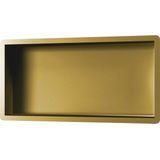Brauer Gold Edition Inbouwnis - 60x30cm - PVD - geborsteld goud