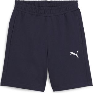 Puma KinderteamGOAL Casuals Shorts Jr korte joggingbroek 658609 06 Blauw