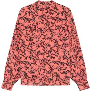Blouse Koraal Two colour blouses koraal