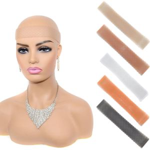 K&C Hair World - Siliconen Pruik Band - Wig Grip - Anti Slip - Sportband- Transparant Wit