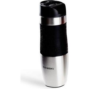 Edënbërg Thermosfles in RVS - Travel Mug - Thermos Beker - 480 ml - Zwart