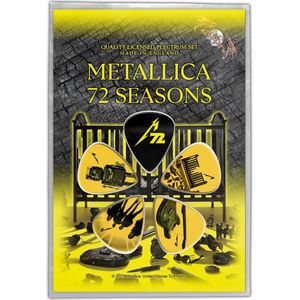 Metallica - 72 Seasons Plectrum - Set van 5 - Multicolours