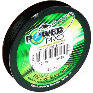 Power Pro Moss Green - Gevlochten lijn - 0.28 mm - 20 kg - 135 m