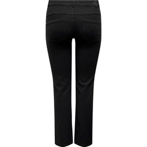 ONLY CARMAKOMA CARAUGUSTA HW ST DNM JEANS BLACK NOOS Dames Jeans - Maat 50 X L32