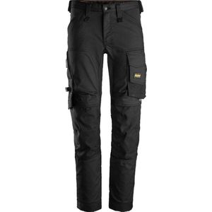 Snickers AllroundWork Stretch Werkbroek 6341 - Mannen - Staalgrijs/Zwart - 62