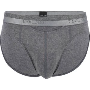 HOM HO1 mini briefs slip (1-pack) - herenslip met horizontale gulp - grijs