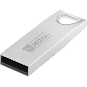 MyMEDIA My Alu USB 2.0 Drive USB-stick 32 GB Zilver 69273 USB 2.0