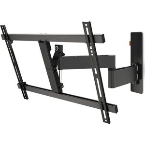 Draaibare televisiebeugel voor 40-65 inch TV's - Kantelbaar en draaibaar tot 180° - Max. 30 kg - VESA 100x100 tot 600x400 mm - Zwart tv beugel draaibaar en kantelbaar