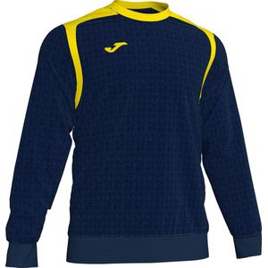 Joma Champion V Sweater Heren - Donker Navy / Geel | Maat: L