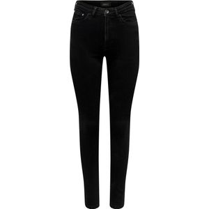 Only Jeans Onliconic Hw Sk Long Ank Dnm Noos 15247810 Black Denim Dames Maat - W30 X L34