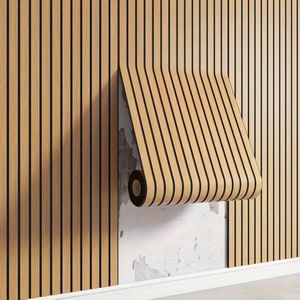 Bovista Wandpaneel - Zelfklevend - Wandpanelen - Woonkamer - Badkamer - KC-1037B - 40x300cm - 3 ROL