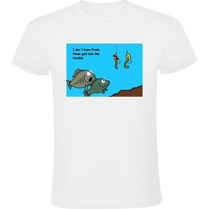Vis aas Heren T-shirt - vissen - vrouwen - vangen - haak