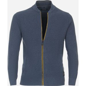 CASA MODA comfort fit vest - blauw - Maat: 6XL