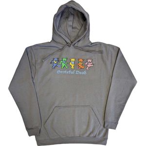 Grateful Dead - Dancing Bears Hoodie/trui - L - Grijs