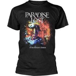 Paradise Lost Heren Tshirt -S- Draconian Times Album Zwart