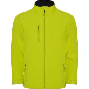 Soft shell jas Lime Nebraska merk Roly maat XL