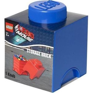 Lego Opbergbox - Brick 1 - Movie - Rood