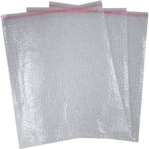 380 X 435"" Clear Bubble Wrap Pouch Bag (Pack van 50) - Grote Maat