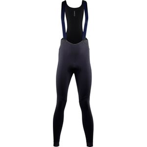 Nalini - Heren - Fietsbroek lang met Bretels - Winter Fietsbroek met Zeem - Thermo Wielrenbroek - Zwart - IDEALE BIB TIGHT (CMP) - 4XL