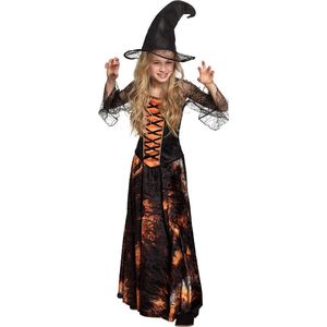 Boland - Kostuum Dazzling witch (10-12 jr) - Kinderen - Heks - Halloween verkleedkleding - Heks