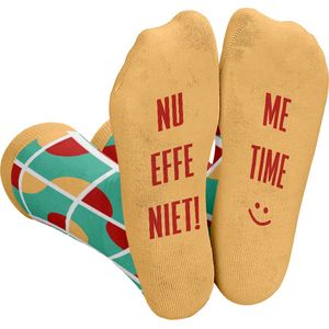 Grappige One Size Sokken met Tekst - Grappige Cadeaus - Funny Huissokken Unisex - Happy Socks Verjaardag Cadeau Vrouw en Man, Vader, Papa, Moeder, Mama, Vriendin, Zus, Oma