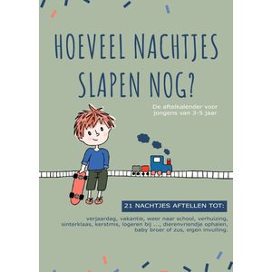 21 Nachtjes aftellen tot... Scheurkalender