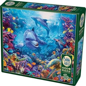 Cobble Hill legpuzzel 1000 stukjes Dolphins at play