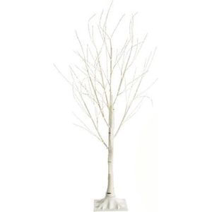 Kunstboom 180 cm Beige - Met 144 LED Verlichting & 8 Lichtstanden - Binnen/Buiten