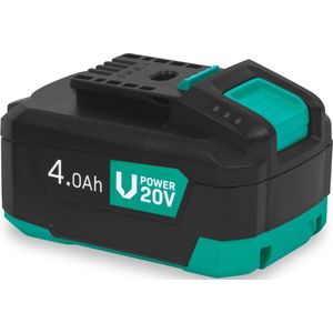 VONROC Accu 20V – 4.0Ah - bi-directionele USB-C poort – accu en powerbank in één – compatibel met Power Delivery (PD) – Beveiligd met Electronic Cell Protection