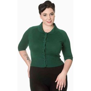 Dancing Days - April Cardigan - XL - Groen