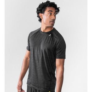 Body & Fit Perfection Breathe T Shirt - Sportshirt Heren – Zwart - Maat S