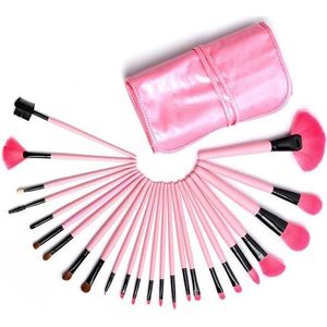 24-delige professionele make-up kwastenset hout, nu met Bdoc Blend
