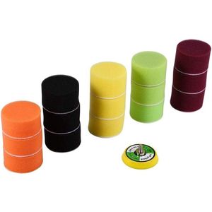 16-delige 2"" Buffing Polijstpad Kit met Boorspons, Adapter en Backing Plate M6 voor Buffer, Polisher, Schuren, Waxen en Snijden - Schoonmaakgereedschap