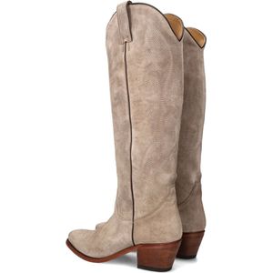 Notre-V 41815 Cowboylaarzen - Western Laarzen - Dames - Taupe - Maat 39