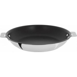 Cristel Casteline Amovible Pan van Roestvrij staal met Excellis anti-aanbaklaag, 22cm, P22QMPE