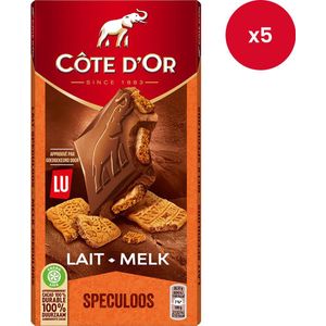 Côte d'Or - chocoladetablet - melk Speculoos - 170g x 5