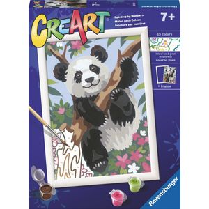 Ravensburger CreArt Playful Panda - Schilderen op nummer voor kinderen