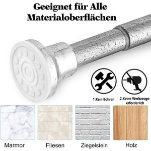 Curtain Rod - Gordijnroede 74-255 cm