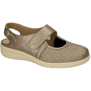 Solidus -Dames - brons - sandalen - maat 40