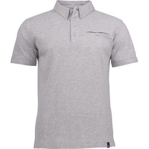 James Harvest Polo Shellden Lichtgrijs - Maat XL