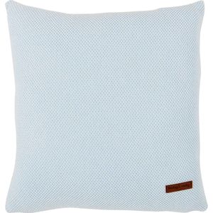 Baby's Only Gebreid sierkussen babykamer Classic - Poederblauw - 40x40 cm - Inclusief kussenvulling