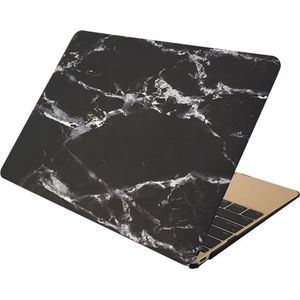 By Qubix MacBook Pro Retina 15 inch case - Marble - zwart MacBook case Laptop cover Macbook cover hoes hardcase