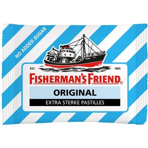 Fisherman s Friend Original Suikervrij - 12 x toonbankdoos (24 x 25g) - 288 zakjes