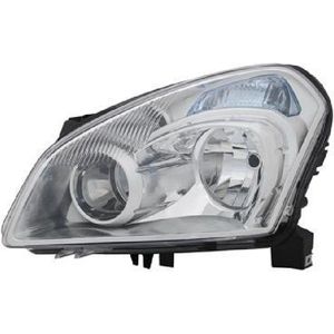 Nissan Qashqai J10/ JJ10, 2007 - 2010 - koplamp, D2R+H7, elektr verstelb, incl stelmotortje, links